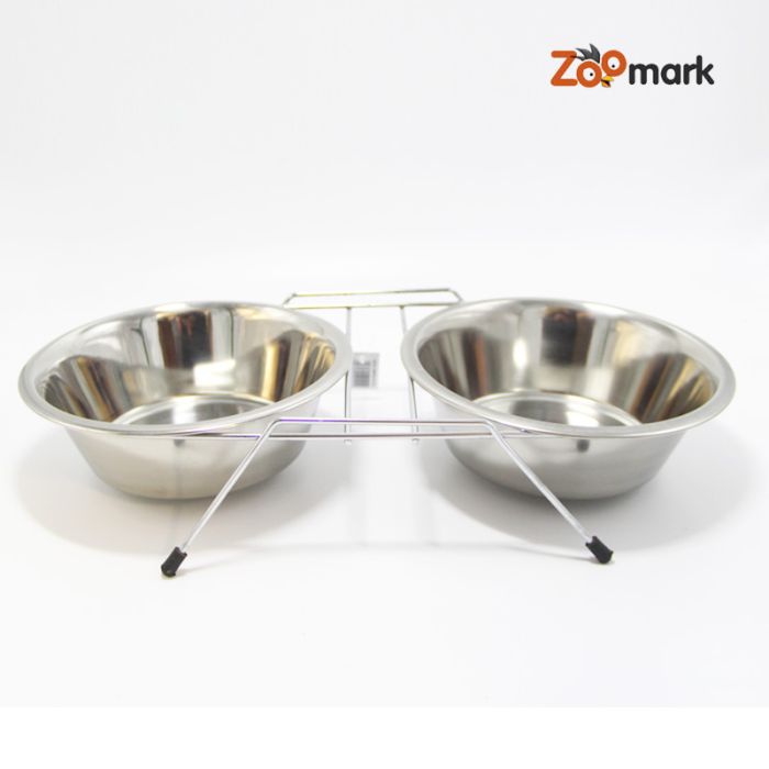 Стійка БАР 2 миски 1,6 л 21см