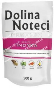 DN Premium Dog з індичкою 500 гр, пауч 