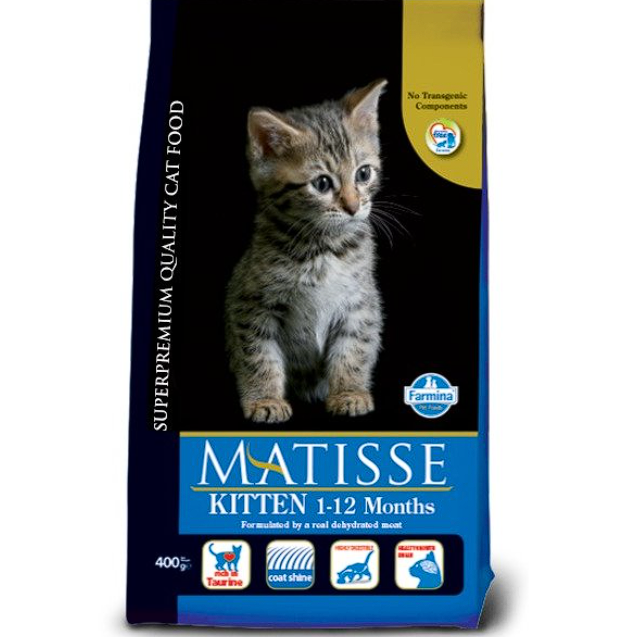 Сухий корм Farmina Matisse Kitten для кошенят, з куркою, 400 г   Фарміна кет сух MATISSE KITTEN з куркою 400 г 16133