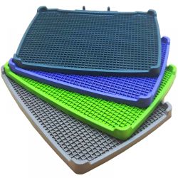 Килимок під миску для тварин 30  42 см 287 Фіолетовий