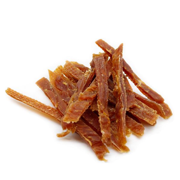 Мякі смужки вяленого курячого філе, 100 г 