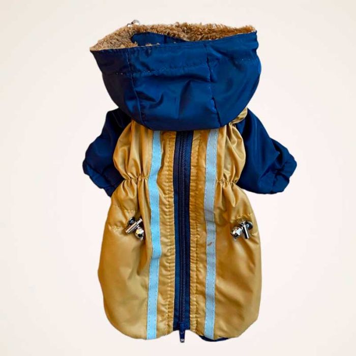 Шон куртка для собак хлопчиків doglove гірчична XS