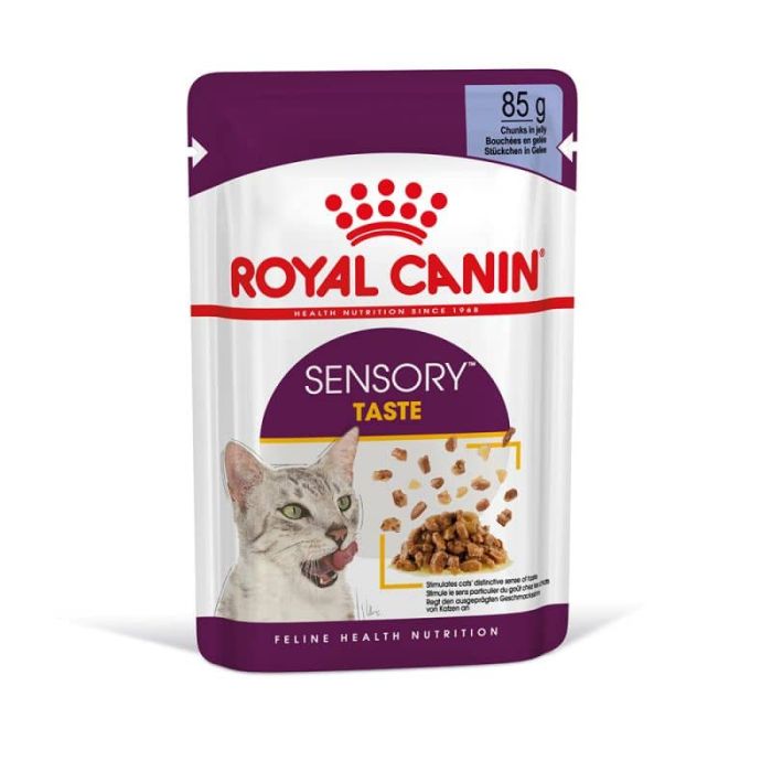 Royal Canin Sensory Taste in Gravy 85г Корм для вибагливих котів у соусі Акція 3+1