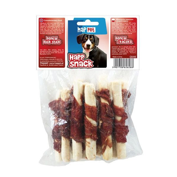 Дента з качкою ласощі для собак 100г GM46 