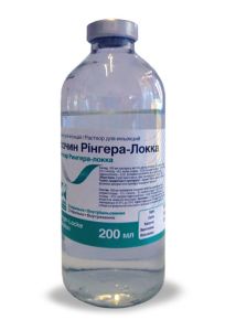 Рінгера-Локка-регідратуючий засіб Рінгера-Локка 200 мл