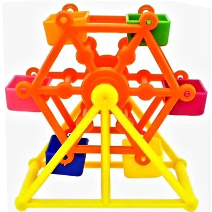 Карусель на підставці іграшка для птахів 9х8 см 