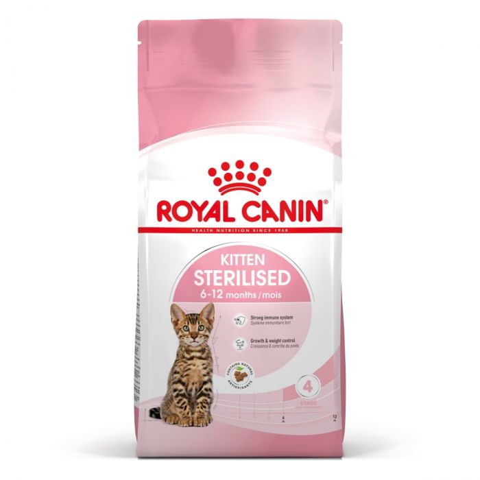 Royal Canin Kitten Sterilised для стерилізованих кошенят від 6 до 12 міс 2 кг