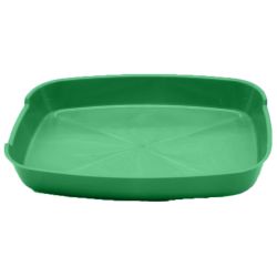 Туалет для котів Дніпро без сітки 36, 5х27, 5х5 см Салатовий