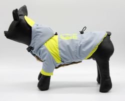 Орфей куртка з капюшоном блакитний з неоном, хлопчик. XS (А25В31-40см)