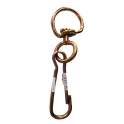 Карабін з вертушкою 75 мм 