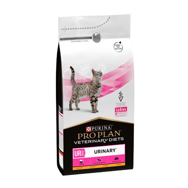 PRO PLAN Veterinary Diets UR Urinary сухий корм для котів при захворюваннях сечовивідних шляхів 1,5 кг