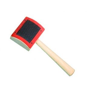 Пуходерка Україна деревяна мала 202. Гекко