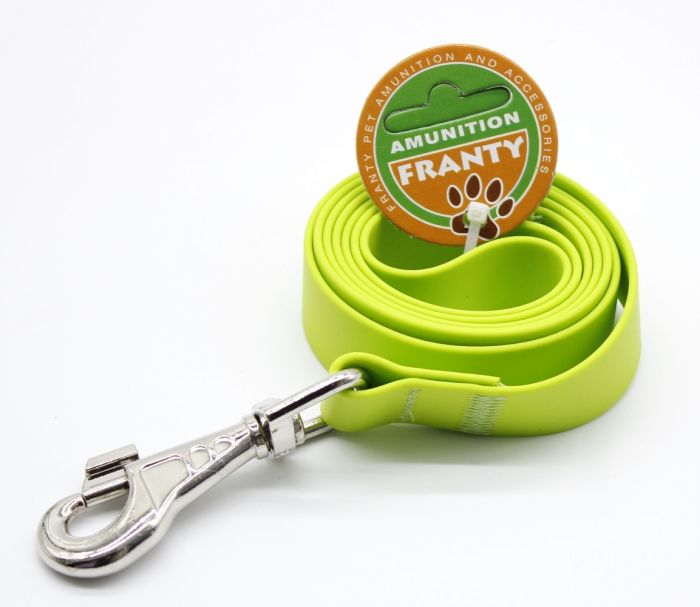 Повідець Franty Сяйво біотан Чорний 25 мм  1,2 м. Чорний