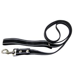 Повідець капроновий 25мм чорний Довжина 4 м