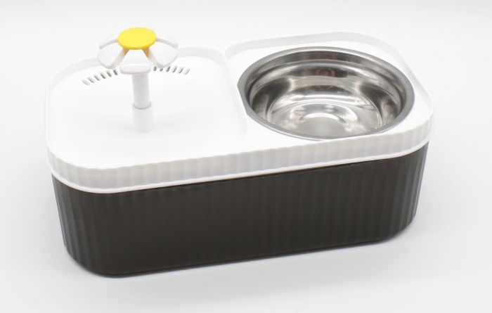 Автогодівниця - Фонтанчик для води: з USB Білий 300 мл  3л. 