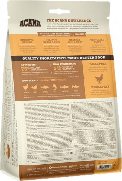 ACANA Wild Prairie Cat для котів 340 г