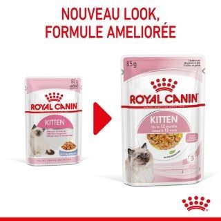 Royal Canin Kitten Intinctive jelly (Роял Канін Кіттен інтенсив з желе) для кошенят з 4 до 12 місяців 85 г