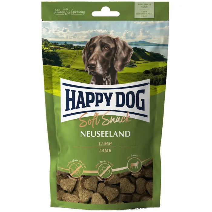 Ласощі Happy Dog Soft Snack Neuseeland з ягнятком та рисом для собак середніх та великих порід 100 г 