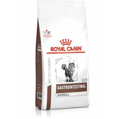 Royal Canin Gastrointestinal Hairball Cat при захворюваннях шлунково-кишкового тракту і виведенні шерсті у кішок 400 г