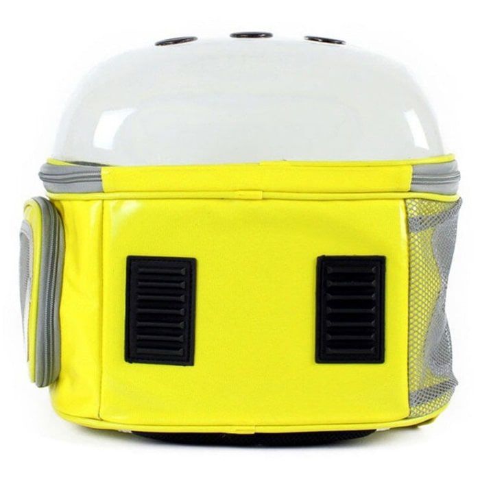 Рюкзак з овальним екраном для домашніх тварин 324025 см Трояндовий