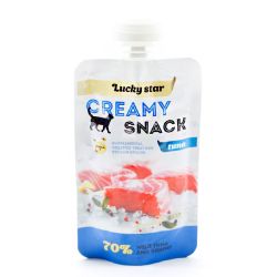 Лагідне пюре з мякоті тихоокеанського тунця та креветок, 85 г 