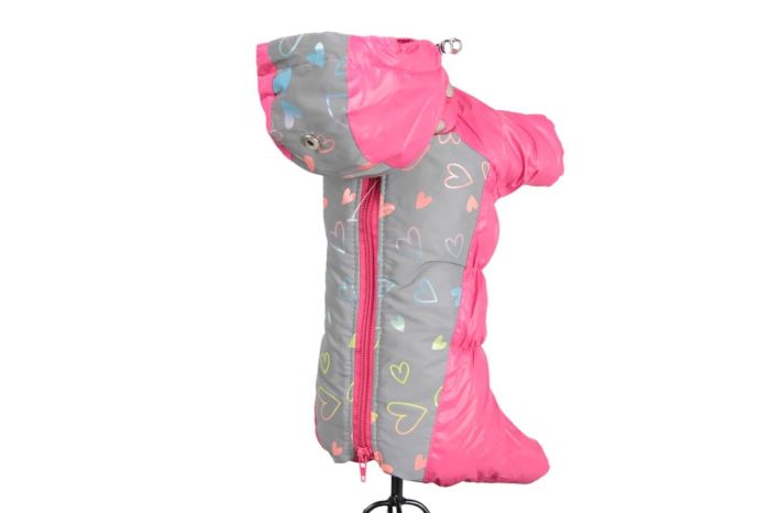 Ялинка світшот для собак дівчаток трикотаж на флісі Фуксія XS