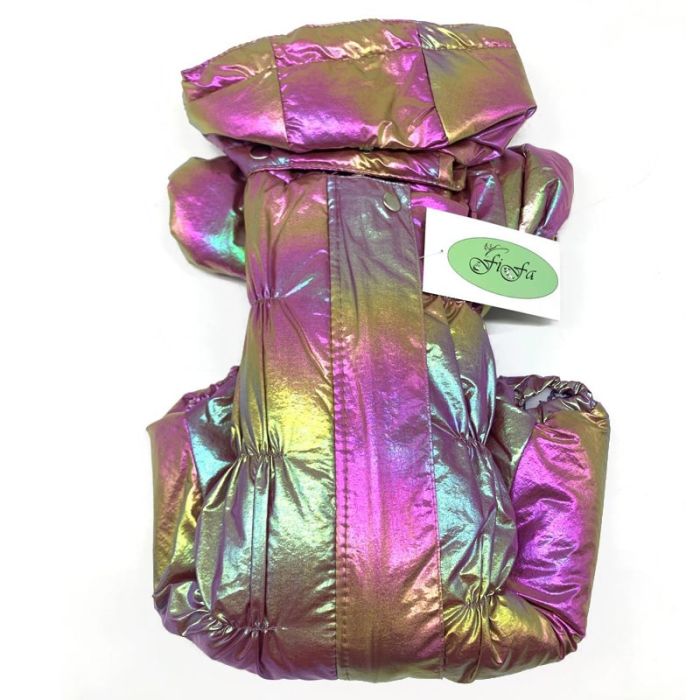 Веселка комбінезон для собак дівчаток на силіконі M