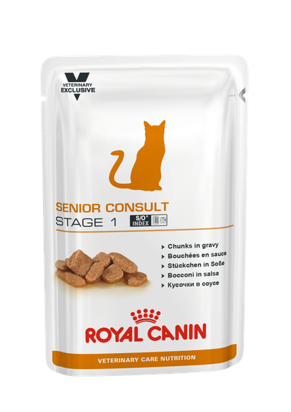 Royal Canin Senior Consult Stage1 (Роял Канін Сеньйор Консалт) для кішок старше 7 років, 100 г 100 г