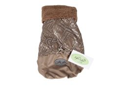 Еспресо жилет для собак хлопчиків на овчині S1