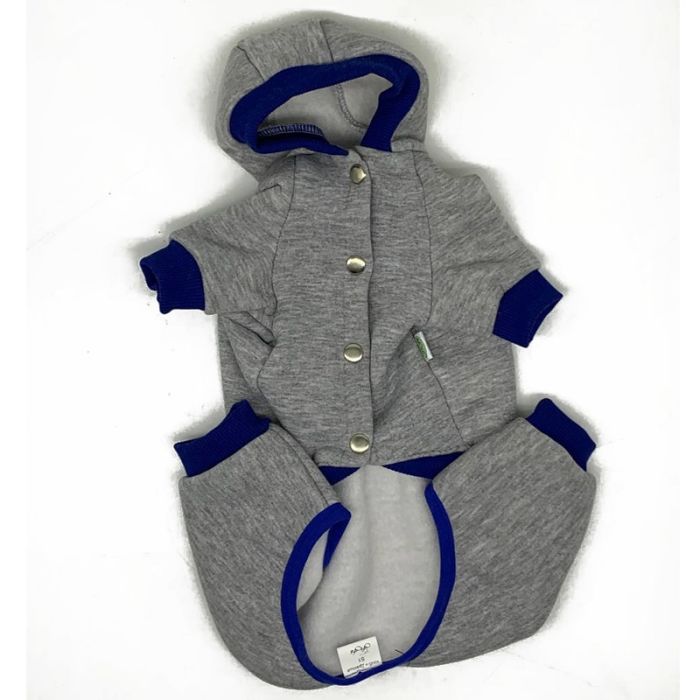 Дракоша комбінезон для собак хлопчиків трикотаж на флісі XS