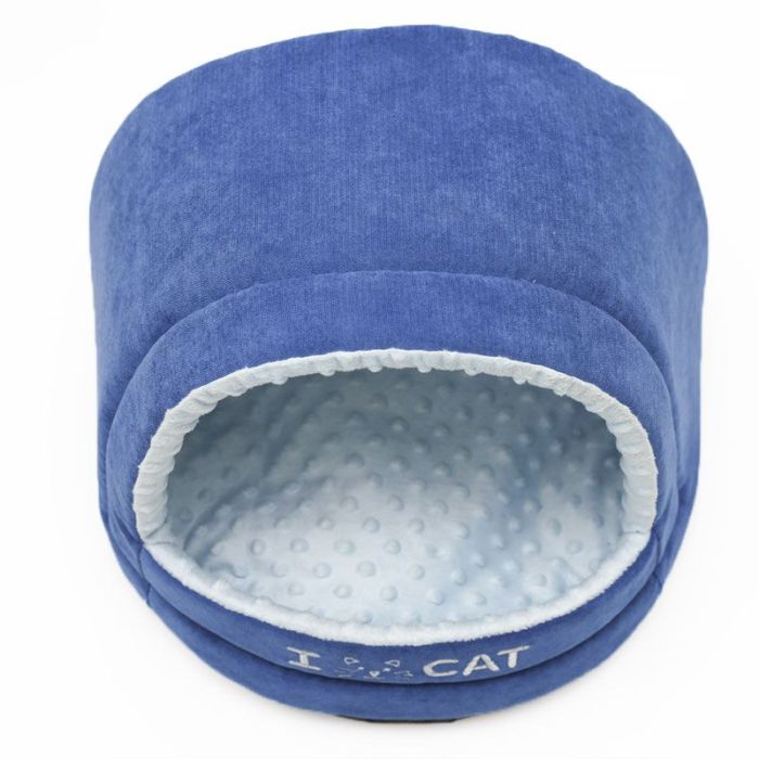 Будиночок для кота улюбленець 2 - 423131см замша і велюр Бордо