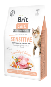 Brit Care Cat Sensitive Healthy Digestion  Delicate taste корм для вибагливих кішок 7 кг
