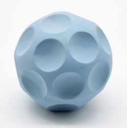 Мяч латексний 9 см. Блакитний