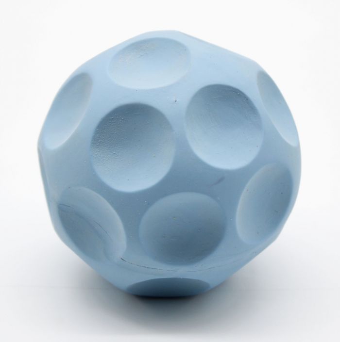 Мяч латексний 9 см. Блакитний