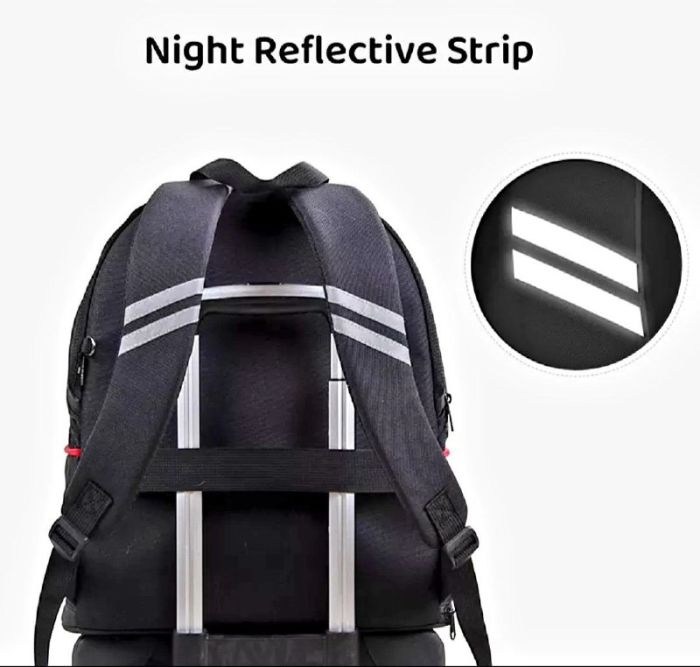 Рюкзак розкладачка 66х35х27 см чорний Рюкзак раскладушка 66х35х27 см черный 