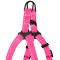Шлея для собак Bronze Dog рожева пластиковий фастекс 1306 68Т 10мм (33-40см)