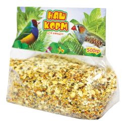 Наш КОРМ для амадин 500г, Лорі 
