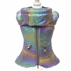 Веселка комбінезон для собак хлопчиків на силіконі S1