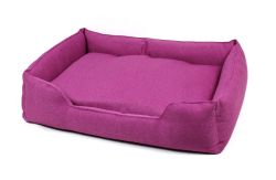 Лежак Мілан меблевий велюр Фуксія. 506517 см