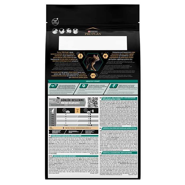 PRO PLAN Adult сухий корм для дорослих котів з куркою та рисом 1,5 кг