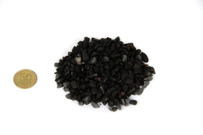 Грунт чорний окатиш фракція 3-6мм 10кг 