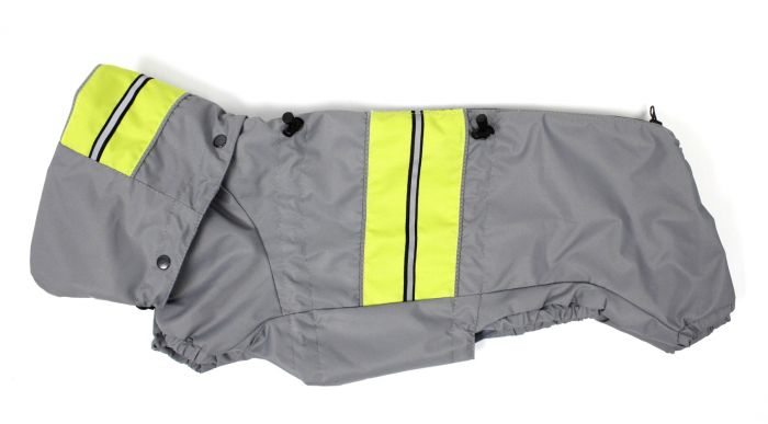 Дощовик Прайд на тонкій підкладці сіро-салатовий (хлопчик) ХXL спанієль