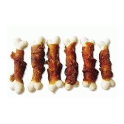 Ласощі для собак Дента кость з качкою і куркою 500 гр 317184 GM19 