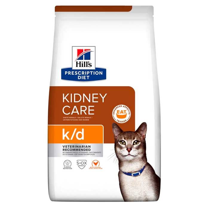 Hills PD Feline k  d Kidney Care для кішок при захворюваннях нирок курка 1,5 кг  