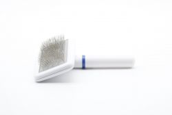 Пуходерка пластикова 15х12 см