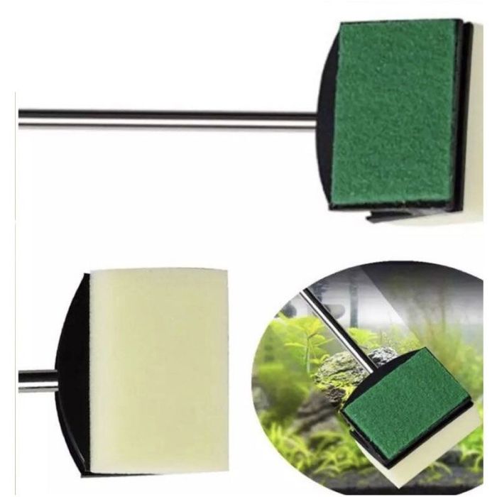 Скребок з губкою для акваріума 60см AS 23  HF 555 