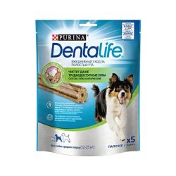 Ласощі Purina Pro Plan DentaLife Small Палички для здоровя зубів у собак середніх порід 