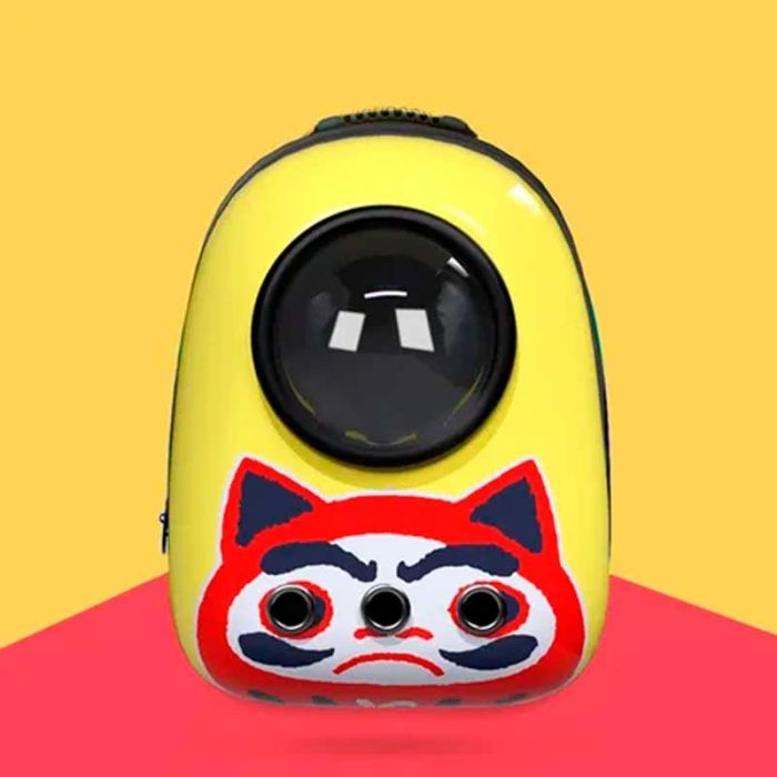 Рюкзак пластик ілюмінатор 32х42х29 см кіт