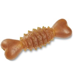 Wolters Pure Nature Dental Heart Bone Іграшка для чищення зубів собак, натуральний, нефарбований каучук (середнє гризіння) S