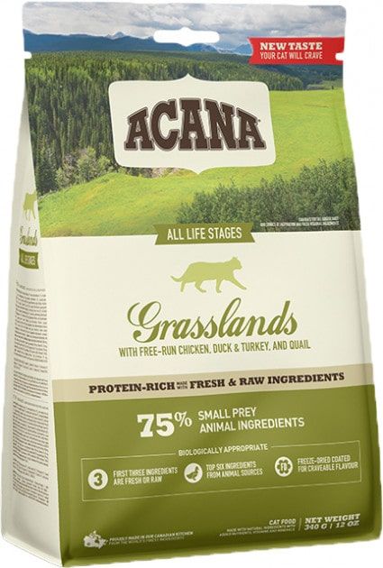 ACANA Grasslands Cat з мясом для котів 5,4 кг